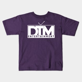 DTM Entertainment Winter Collection (White Logo) Kids T-Shirt